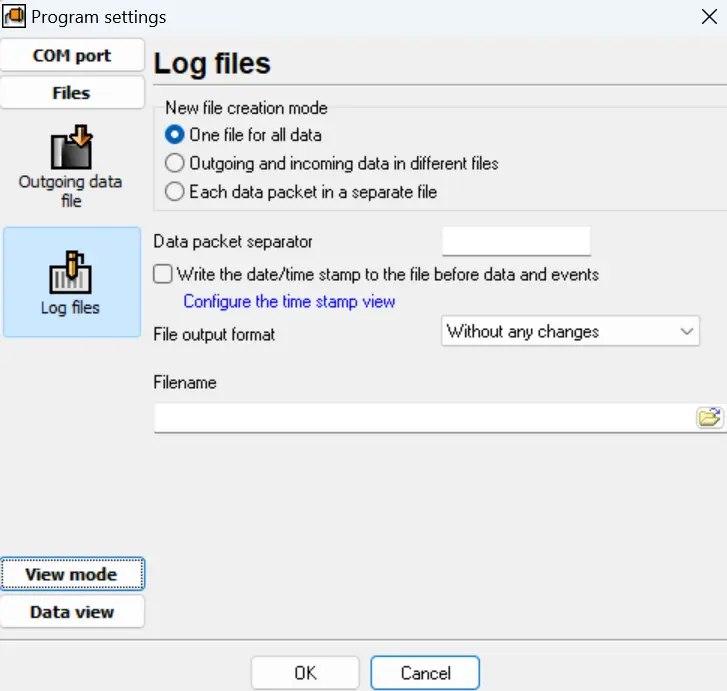 ASPN Log Files