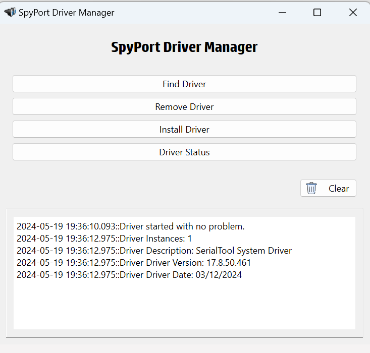 SerialTool SpyPort Drivers